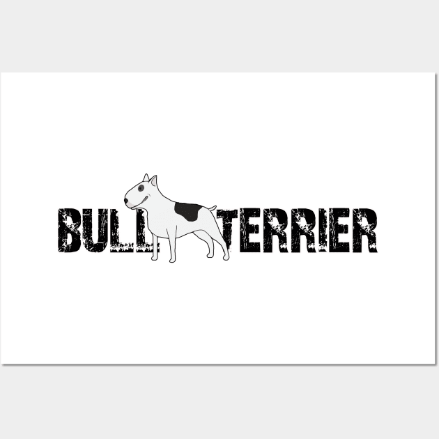 Bull Terrier 3 Wall Art by valentinahramov